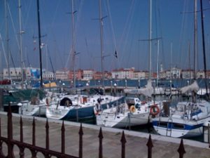 Venice on perfect sunny day, from San Giorgio