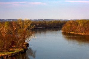 Des Moines River in the Fall